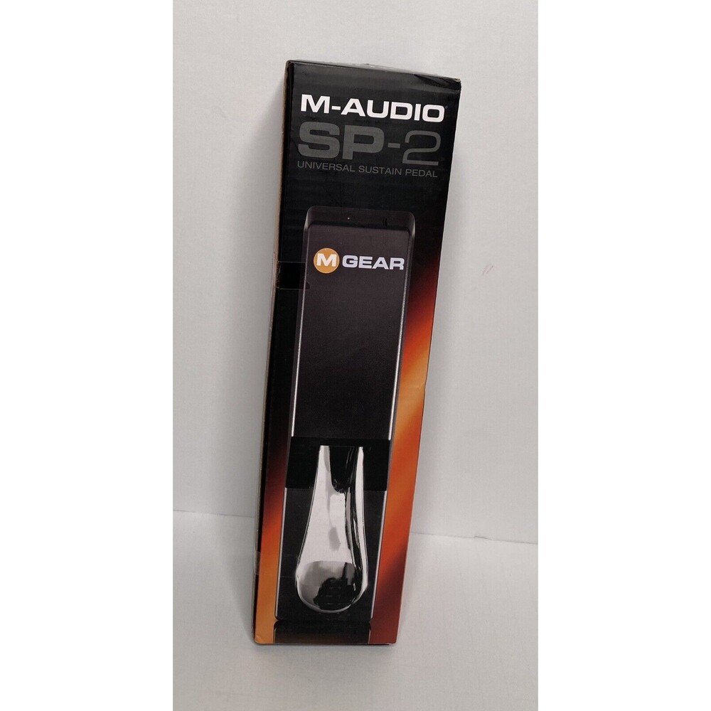 M-Audio SP-2 Universal Sustain Pedal For Electronic Keyboards W/ 6' Cable BLACK